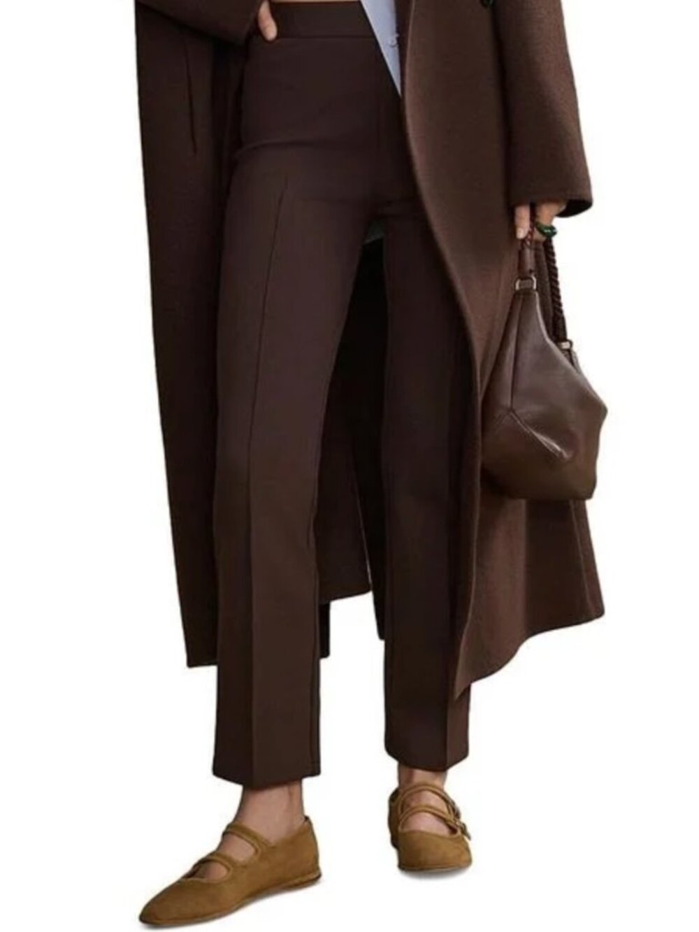 Jenni Kayne Forme Pant in chocolate size M NWT